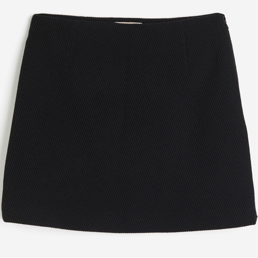 H&M Wool Blend Mini Skirt